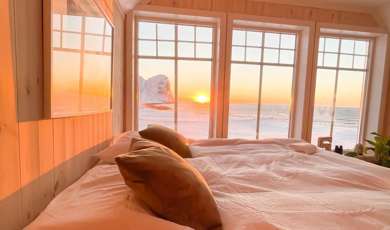 Unstad Arctic Resort Unnstad Экстерьер фото