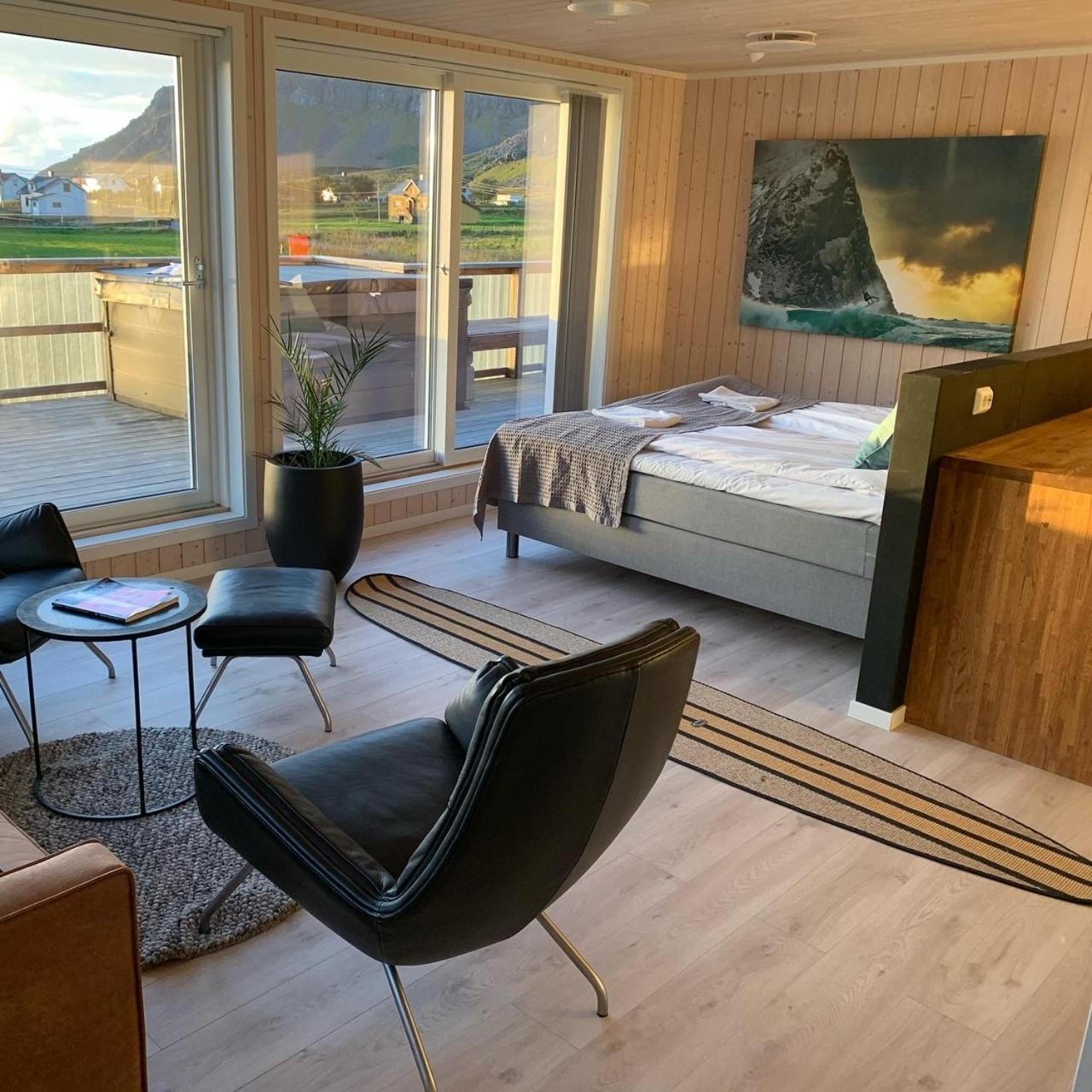 Unstad Arctic Resort Unnstad Экстерьер фото