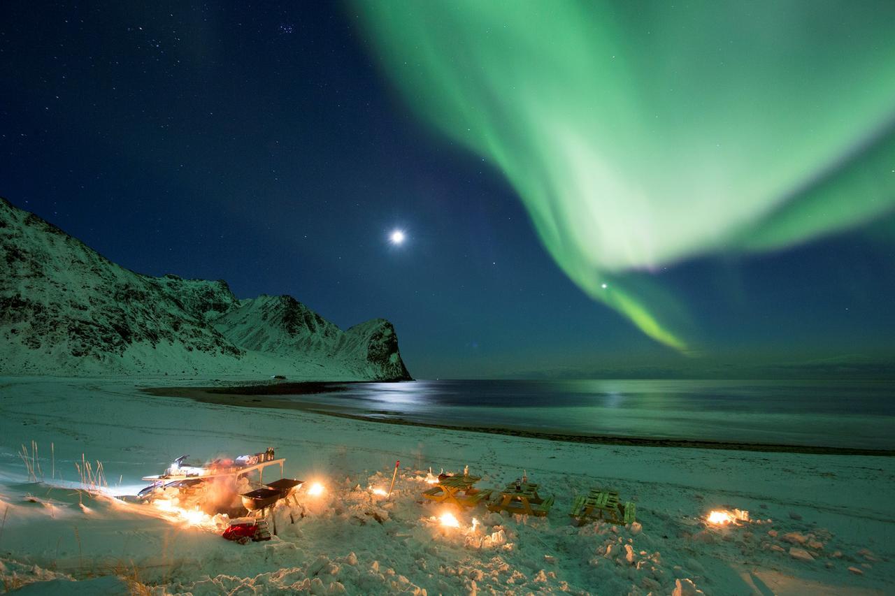 Unstad Arctic Resort Unnstad Экстерьер фото